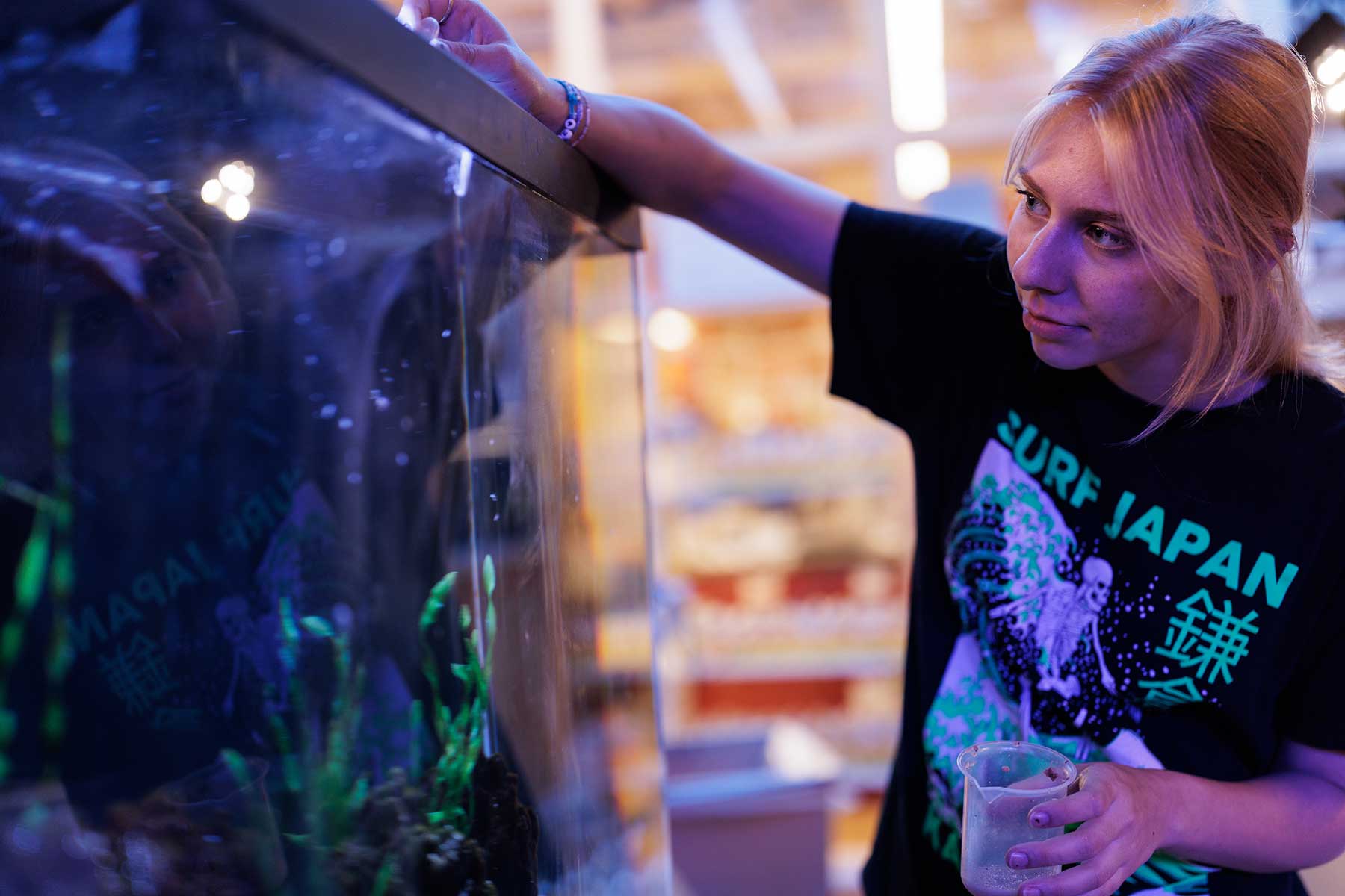 marine biology class