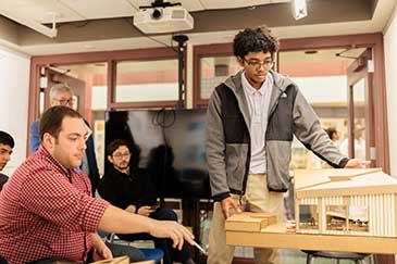 Arch review CSA students
